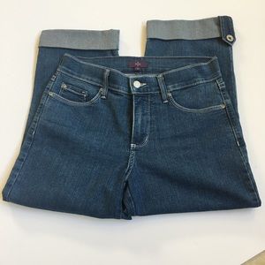 NYDJ Cropped Jeans With Lift/Tuck Technology